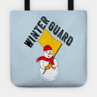 Winter Guard Snowman Tote