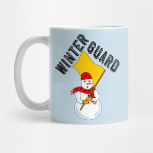 Winter Guard Snowman Mug