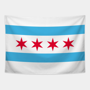 Chicago Flag Tapestry