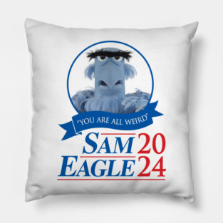 Vote Sam Eagle 2024 Pillow