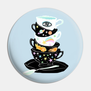 Cosmic Tea Pin