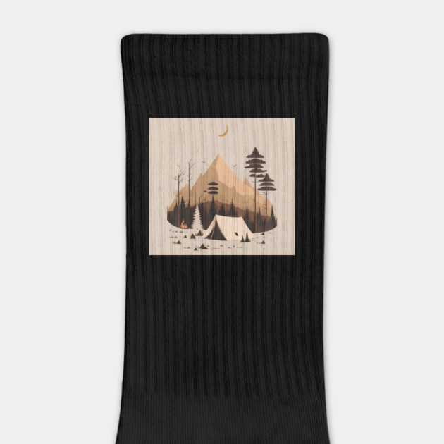 Camping in Tents, Minimal Style Adventure in the Forest by logiamerch