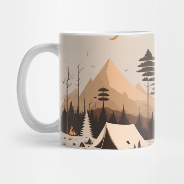 Camping in Tents, Minimal Style Adventure in the Forest by logiamerch