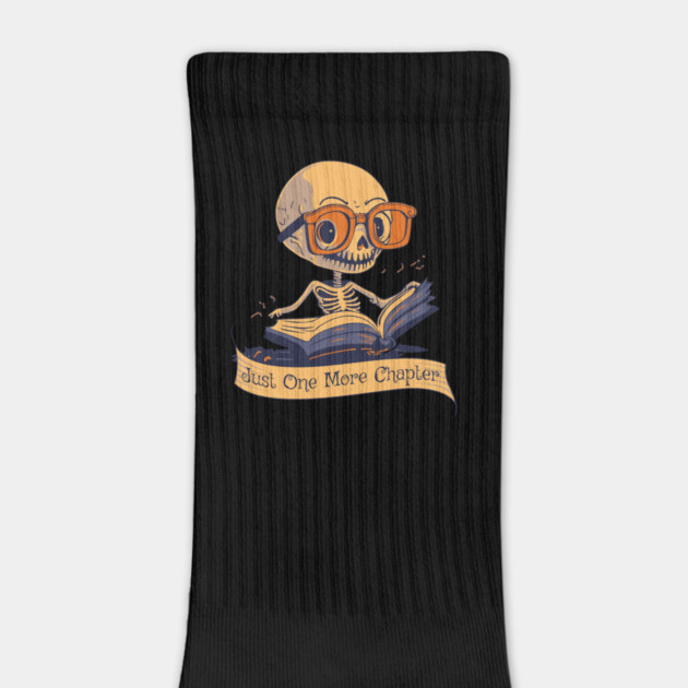 Just One More Chapter Skeleton by HolidayBug