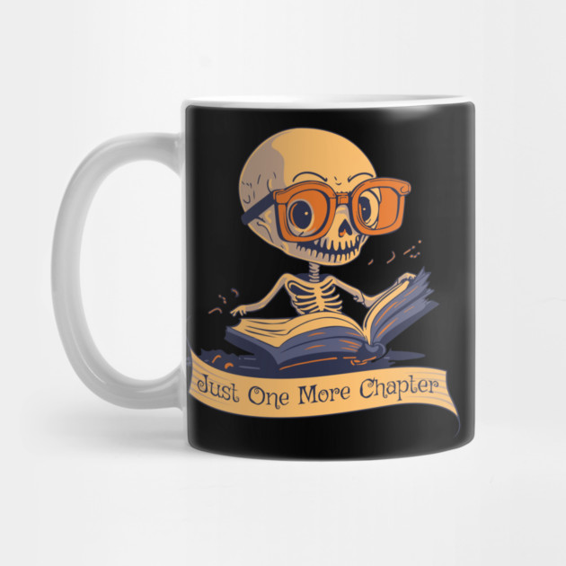 Just One More Chapter Skeleton by HolidayBug