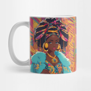 Most Beautiful African Black Woman Mug