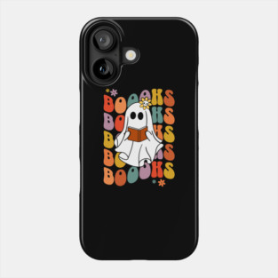 Book Loving Ghost Phone Case