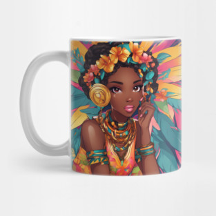 Most Beautiful Black African Girl Mug