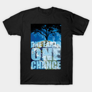 One Earth Save Earth Bring Change T-Shirt