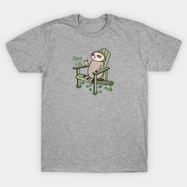 Sloth Life T-Shirt by Coconut Moe Illustrations