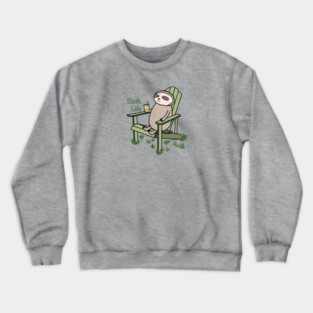 Sloth Life Crewneck Sweatshirt