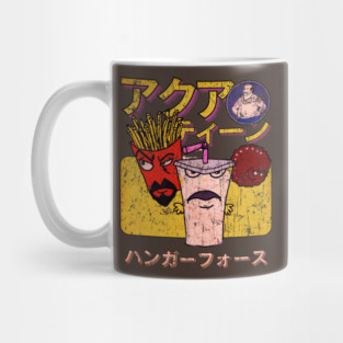 Aqua Teen Hunger Force  Japan Vintage Look Fan Art Design Mug