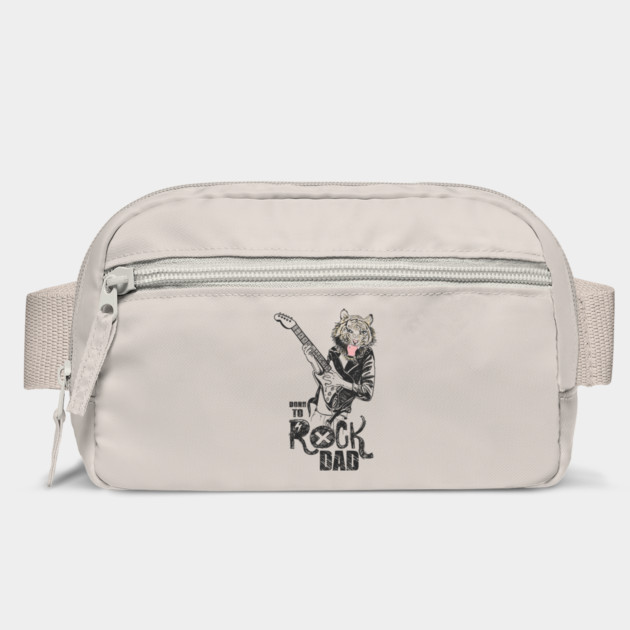 Born to Rock Dad Fathers Day Tiger Humor by creative