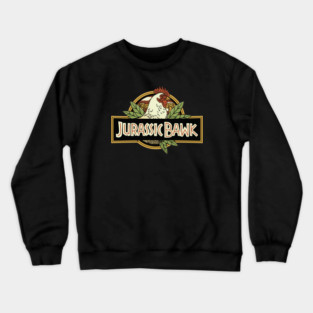 Jurassic Chicken by Tobe Fonseca Crewneck Sweatshirt