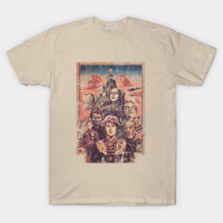 Dune long live figther Vintage Fan Art Design T-Shirt