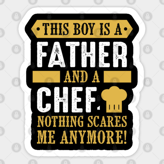 Father & Chef Dad Sticker by creative