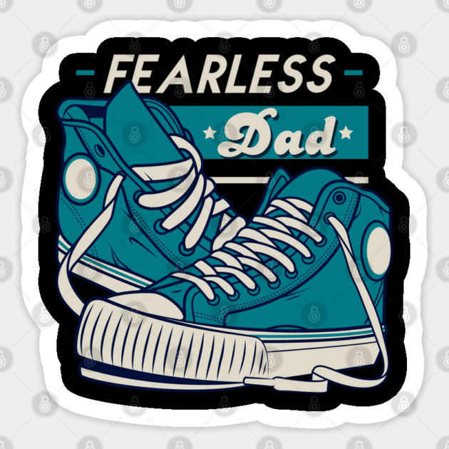 Fearless Dad Sticker by creative