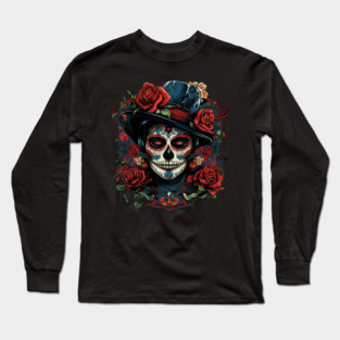 Dia de los muertos Long Sleeve T-Shirt