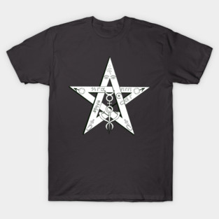Magic, Pentacle, Pentagram, Witchcraft, Occult, esoteric, pagan, runes T-Shirt