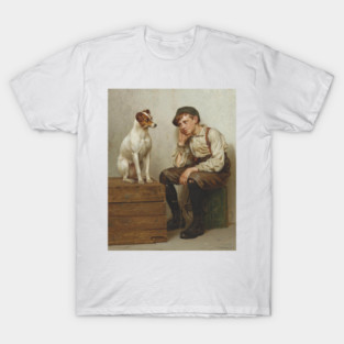 Mutual Admiration by John George Brown T-Shirt