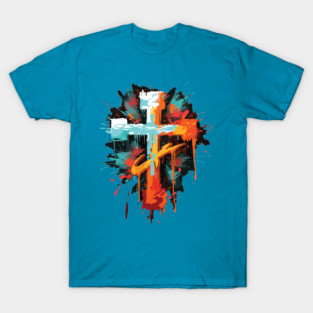 Graffiti Cross T-Shirt