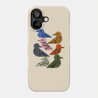 Painted Birds Phone Case