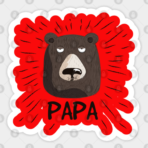 Papa Bear Sticker by creative