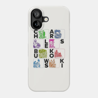 Bukowski Book Illustrations Phone Case