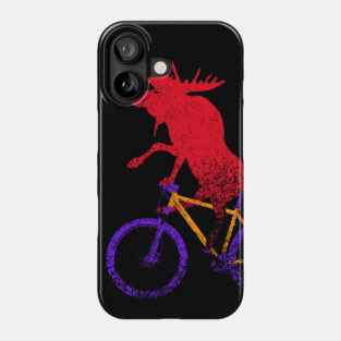 Mountain Bike Moose Phone Case