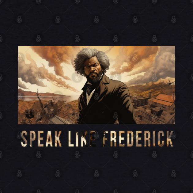 Speak Like Frederick, Frederick Douglass, Black History by UrbanLifeApparel