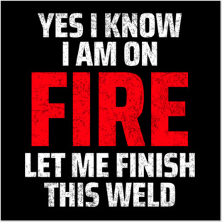 welding Posters and Art