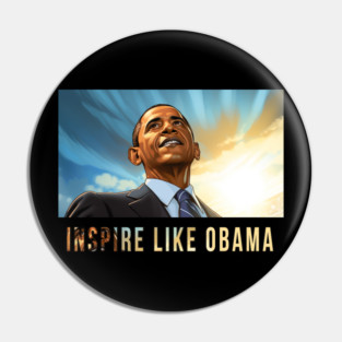 Inspire Like Obama, Barack Obama, Black History Pin