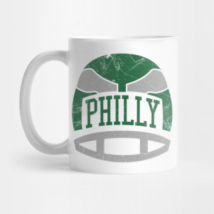 Philly Retro Helmet - White Mug