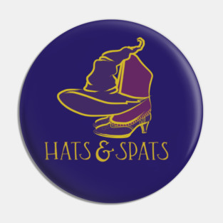 Hats and Spats Witchy Pin
