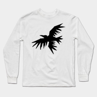 Three-Winged Raven Long Sleeve T-Shirt