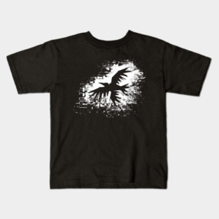 Three Winged Raven Kids T-Shirt