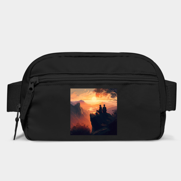 Mountain Hiking Sunset, Adventure Travel by logiamerch