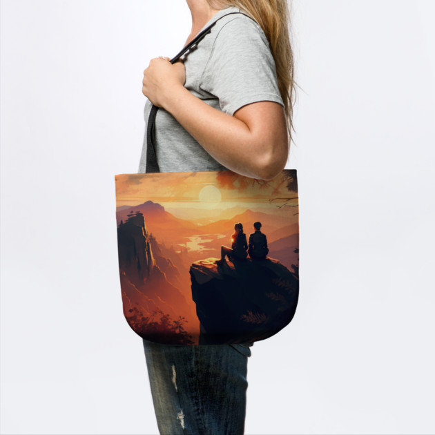 Mountain Hiking Sunset, Adventure Travel by logiamerch