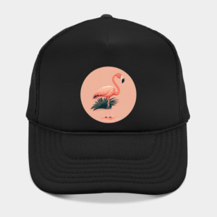 Pink Flamingo Minimal, Love Flamingos Hat