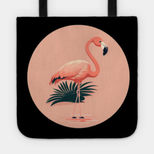 Pink Flamingo Minimal, Love Flamingos Tote
