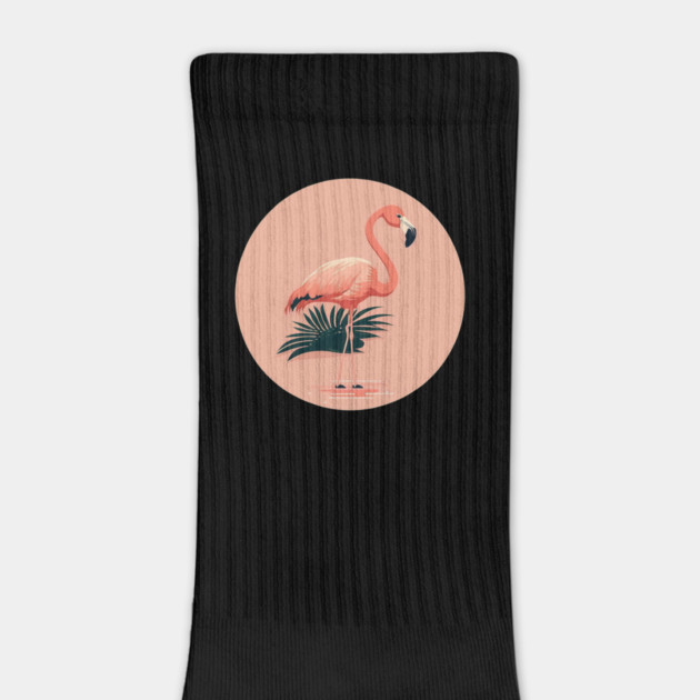 Pink Flamingo Minimal, Love Flamingos by logiamerch