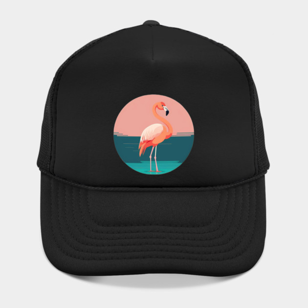 Pink Flamingo Minimal, Love Flamingos by logiamerch