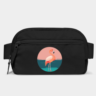 Pink Flamingo Minimal, Love Flamingos Bag