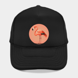 Pink Flamingo Minimal, Love Flamingos Hat