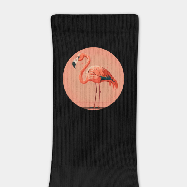 Pink Flamingo Minimal, Love Flamingos by logiamerch