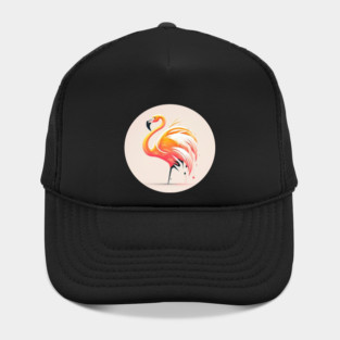 Pink Flamingo Minimal, Love Flamingos Hat