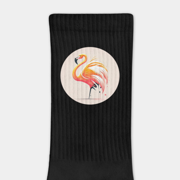 Pink Flamingo Minimal, Love Flamingos by logiamerch