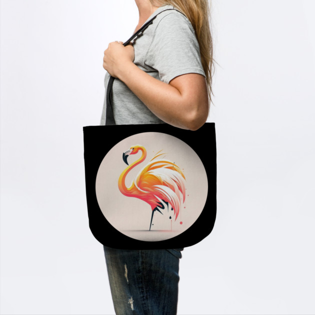 Pink Flamingo Minimal, Love Flamingos by logiamerch
