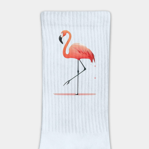 Pink Flamingo Minimal, Love Flamingos by logiamerch