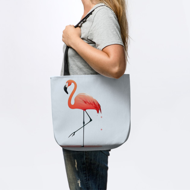 Pink Flamingo Minimal, Love Flamingos by logiamerch